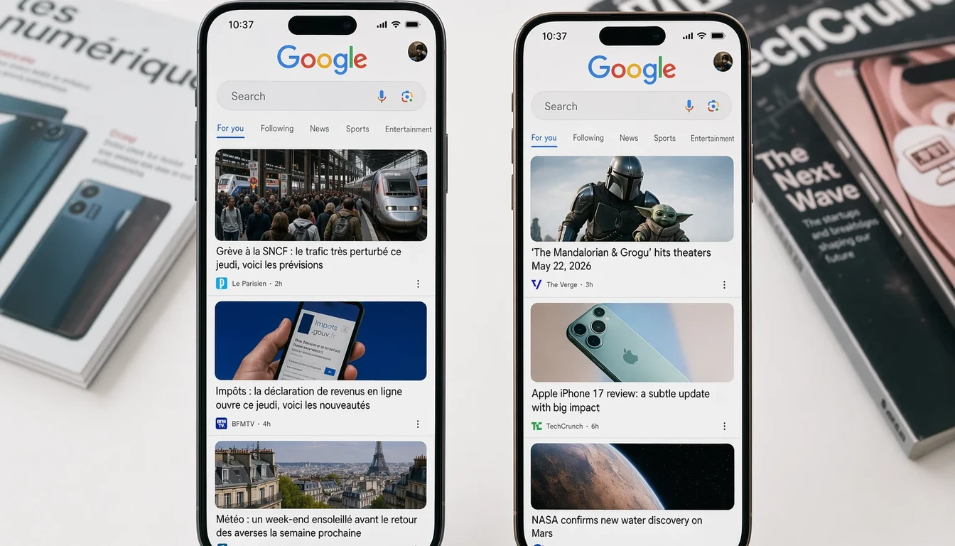 Flux Discover français vs anglais : pourquoi les conseils US ne marchent pas chez nous