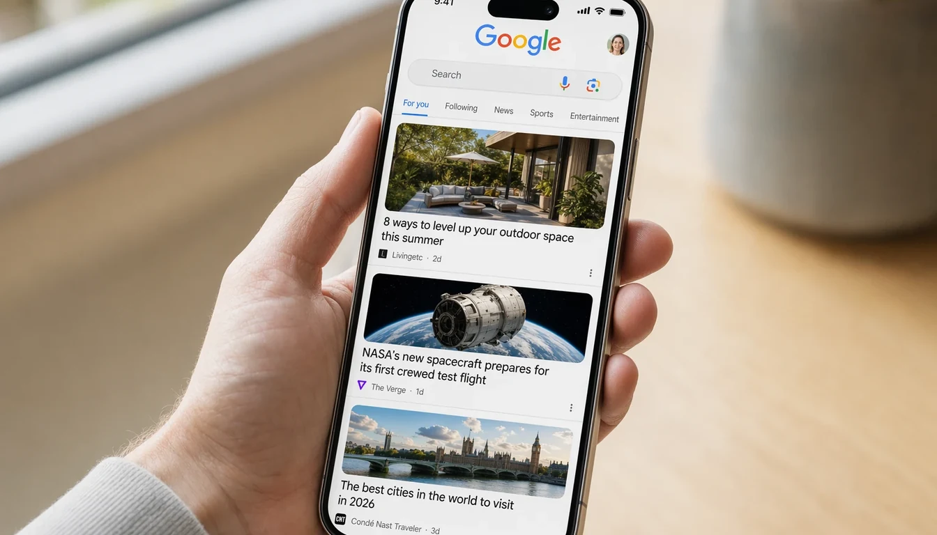 Guide Google Discover 2026