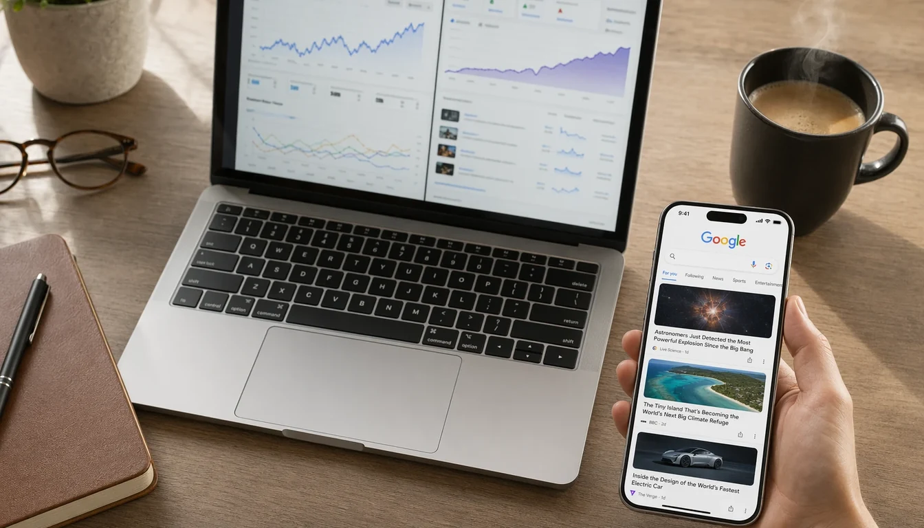 7 différences SEO classique vs Discover