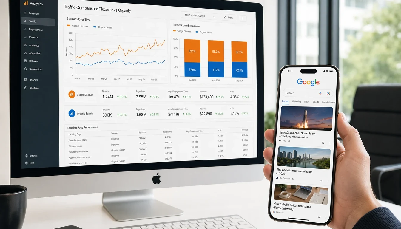 Google Discover peut-il remplacer le SEO traditionnel